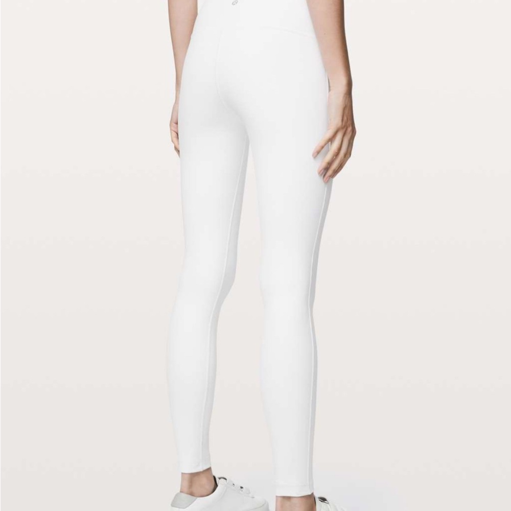 Lululemon Wunder Under High-Rise Tight *Full-On Luxtreme 28" White